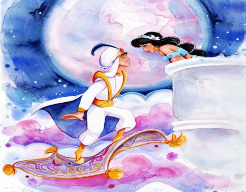 Aladdin Whole New World handyhüllen