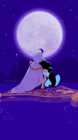 Aladdin x Jasmine Blue Dream One Love One Life handyhüllen