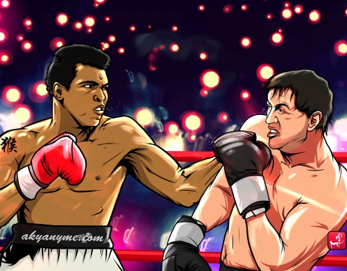 Ali vs Rocky handyhüllen