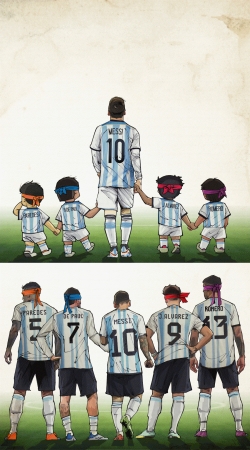 Argentina Kids hülle