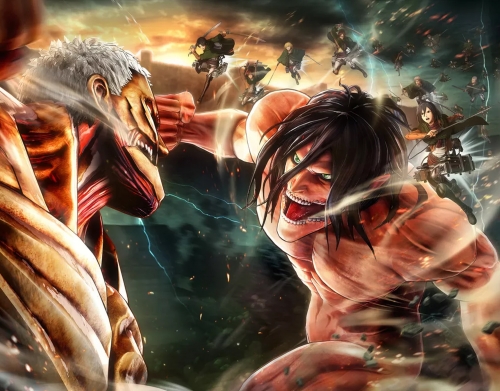 Attack on titan - Shingeki no Kyojin handyhüllen