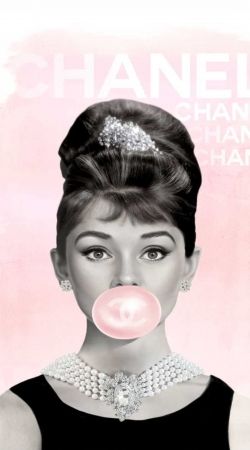 Audrey Hepburn bubblegum handyhüllen