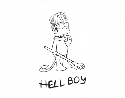 Bart Hellboy handyhüllen