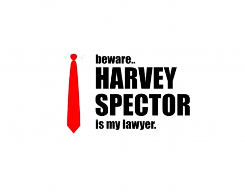 Beware Harvey Spector is my lawyer Suits handyhüllen