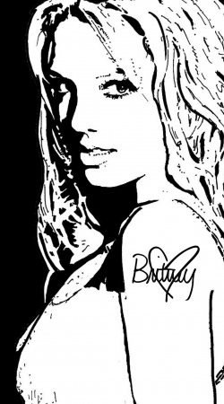 Britney Tribute Signature handyhüllen