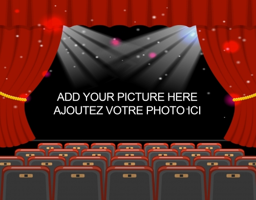 Cinema Theatre With Transparent Frame handyhüllen