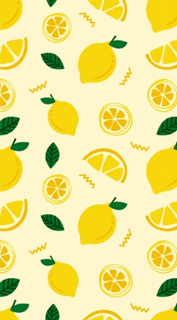 Citrus Summer Yellow handyhüllen