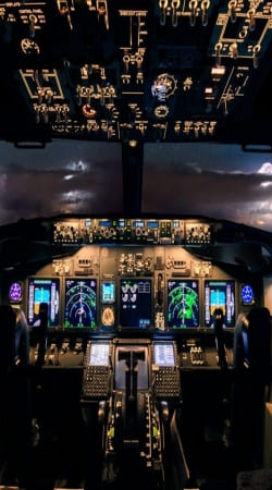 Cockpit Aircraft handyhüllen