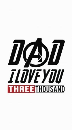 Dad i love you three thousand Avengers Endgame handyhüllen