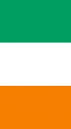 Flagge der Elfenbeinküste handyhüllen