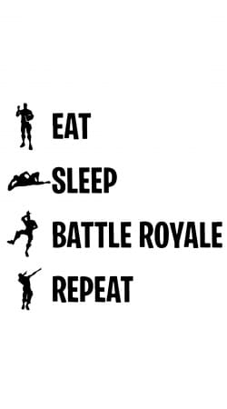 Eat Sleep Battle Royale Repeat handyhüllen