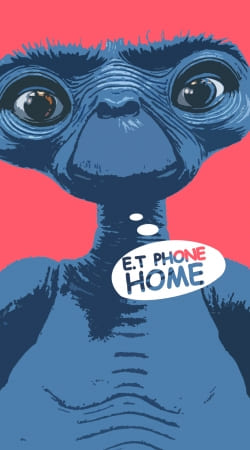 E.t phone home handyhüllen