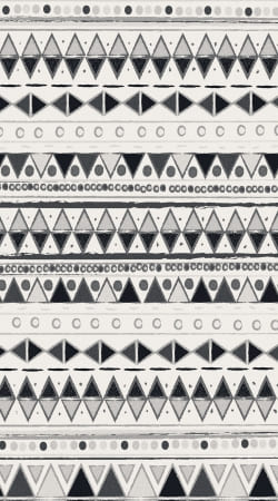 Ethnic Candy Tribal in Black and White handyhüllen