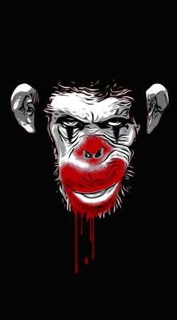 Evil Monkey Clown handyhüllen