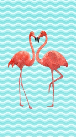 flamingo love handyhüllen