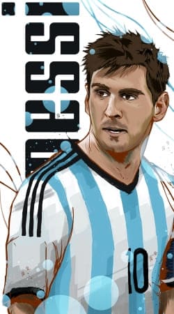 Football Legends: Lionel Messi - Argentina handyhüllen