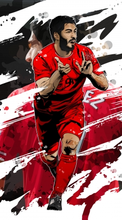Football Stars: Luis Suarez handyhüllen