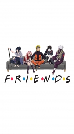 Friends parodie Naruto manga handyhüllen