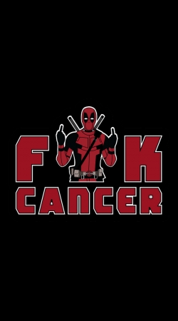 Fuck Cancer With Deadpool handyhüllen
