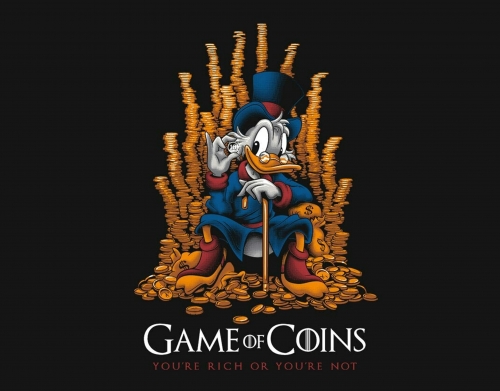 Game Of coins Picsou Mashup handyhüllen