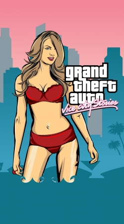 GTA collection: Bikini Girl Miami Beach handyhüllen