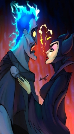 Hades x Maleficent handyhüllen