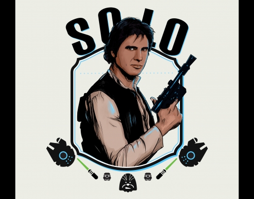 Han Solo from Star Wars  handyhüllen