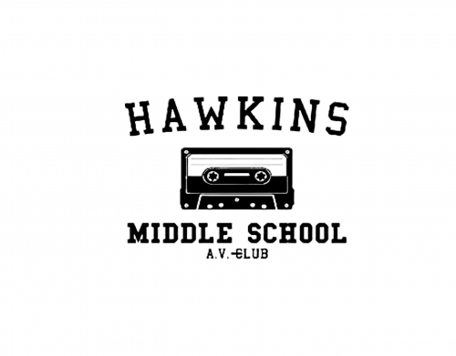 Hawkins Middle School AV Club K7 handyhüllen