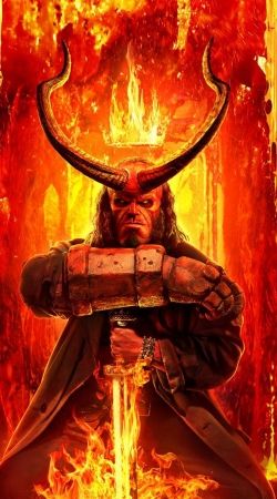 Hellboy in Fire handyhüllen