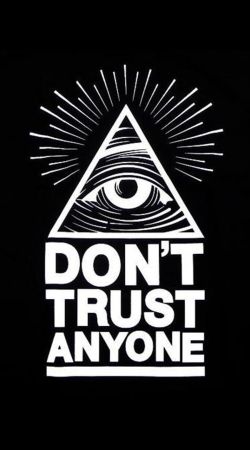 Illuminati Dont trust anyone handyhüllen
