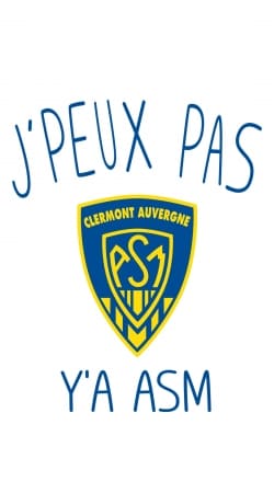 Je peux pas ya ASM - Rugby Clermont Auvergne handyhüllen
