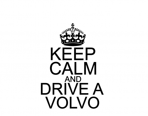 Keep Calm And Drive a Volvo handyhüllen