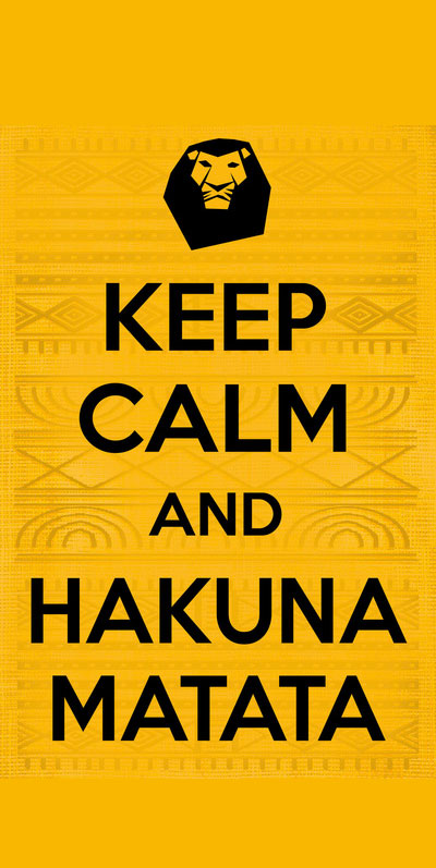 Keep Calm And Hakuna Matata handyhüllen