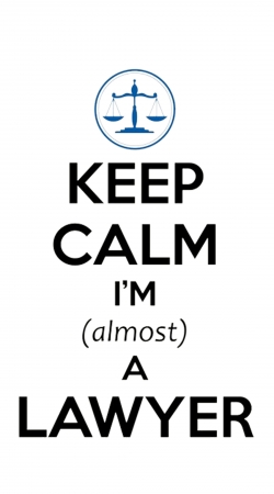 Keep calm i am almost a lawyer handyhüllen