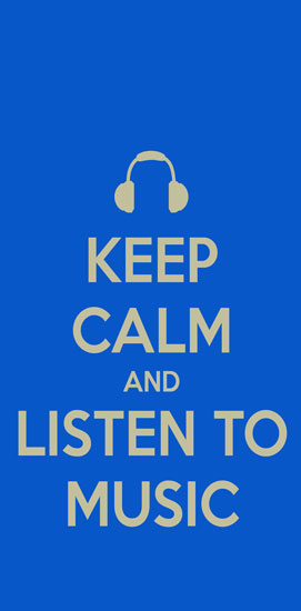 Keep Calm And Listen to Music handyhüllen
