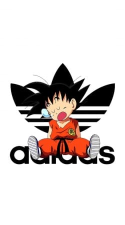 Kid Goku Adidas Joke handyhüllen