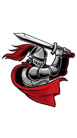 Knight with red cap handyhüllen