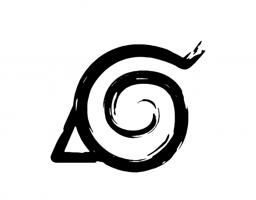 Konoha Symbol Grunge art handyhüllen