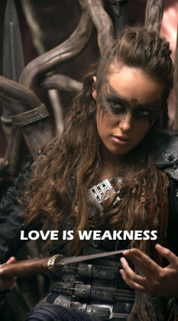 Lexa Love is weakness handyhüllen