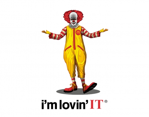 Mcdonalds Im lovin it - Clown Horror handyhüllen