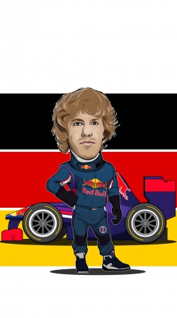 MiniRacers: Sebastian Vettel - Red Bull Racing Team handyhüllen