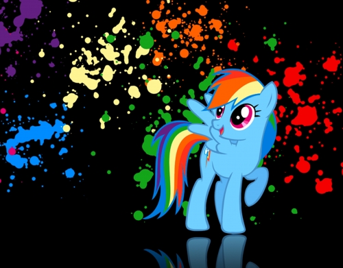 My little pony Rainbow Dash handyhüllen