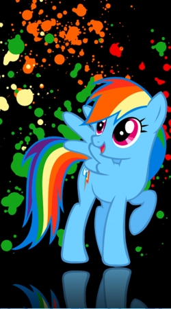 My little pony Rainbow Dash handyhüllen