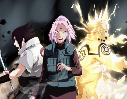Naruto Sakura Sasuke Team7 handyhüllen