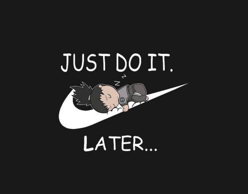 Nike Parody Just do it Later X Shikamaru handyhüllen