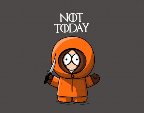 Not Today Kenny South Park handyhüllen
