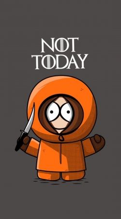 Not Today Kenny South Park handyhüllen