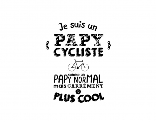 Papy cycliste handyhüllen