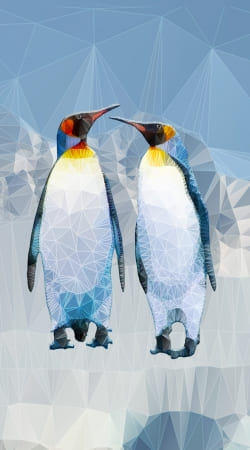 penguin love handyhüllen