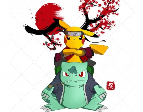 Pikachu Bulbasaur Naruto handyhüllen